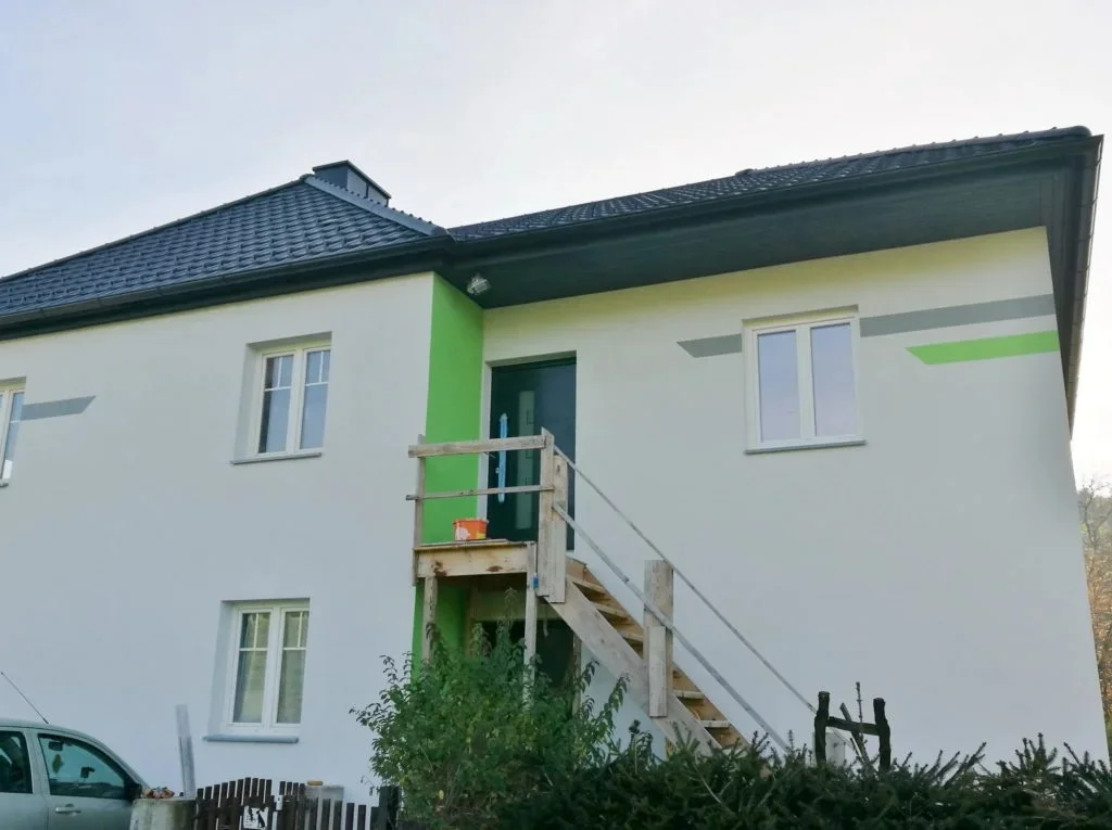 Einfamilienhaus Neubeschichtung — Malerei Fürlinger