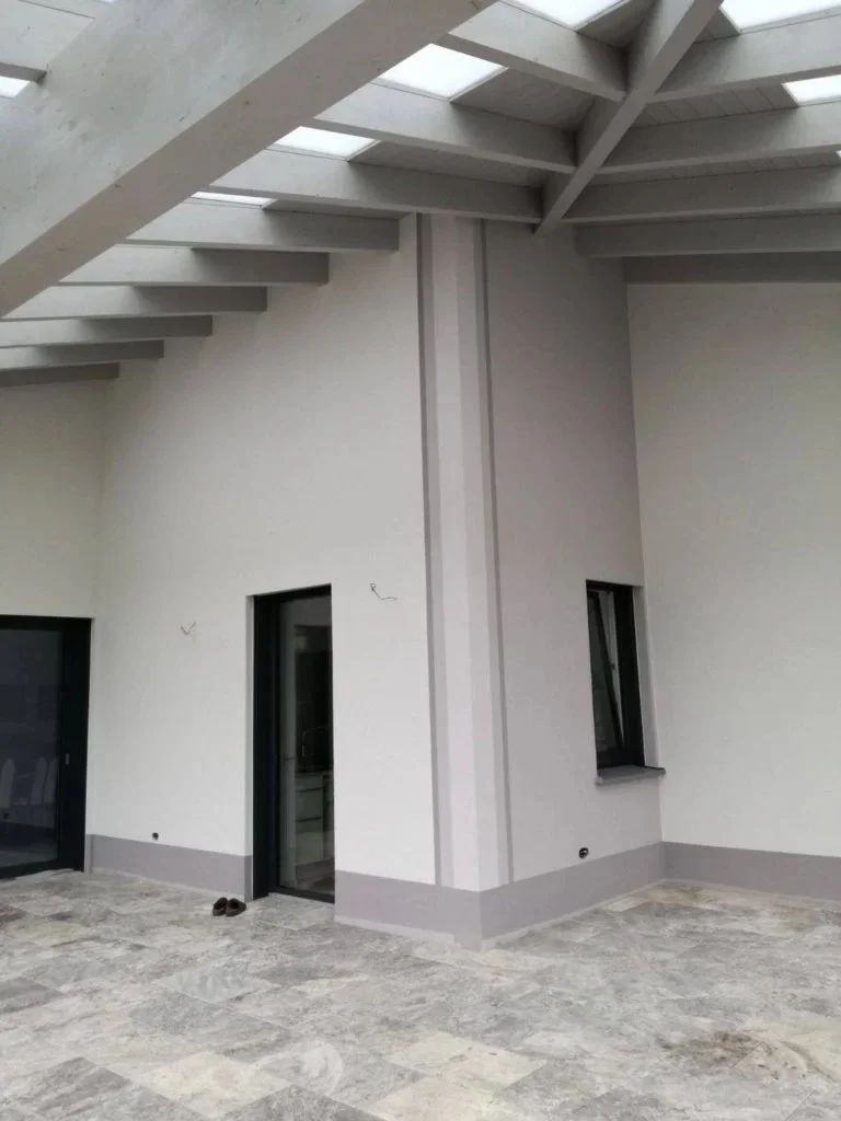 Überdachte Terrasse & Holzlasur — Malerei Fürlinger